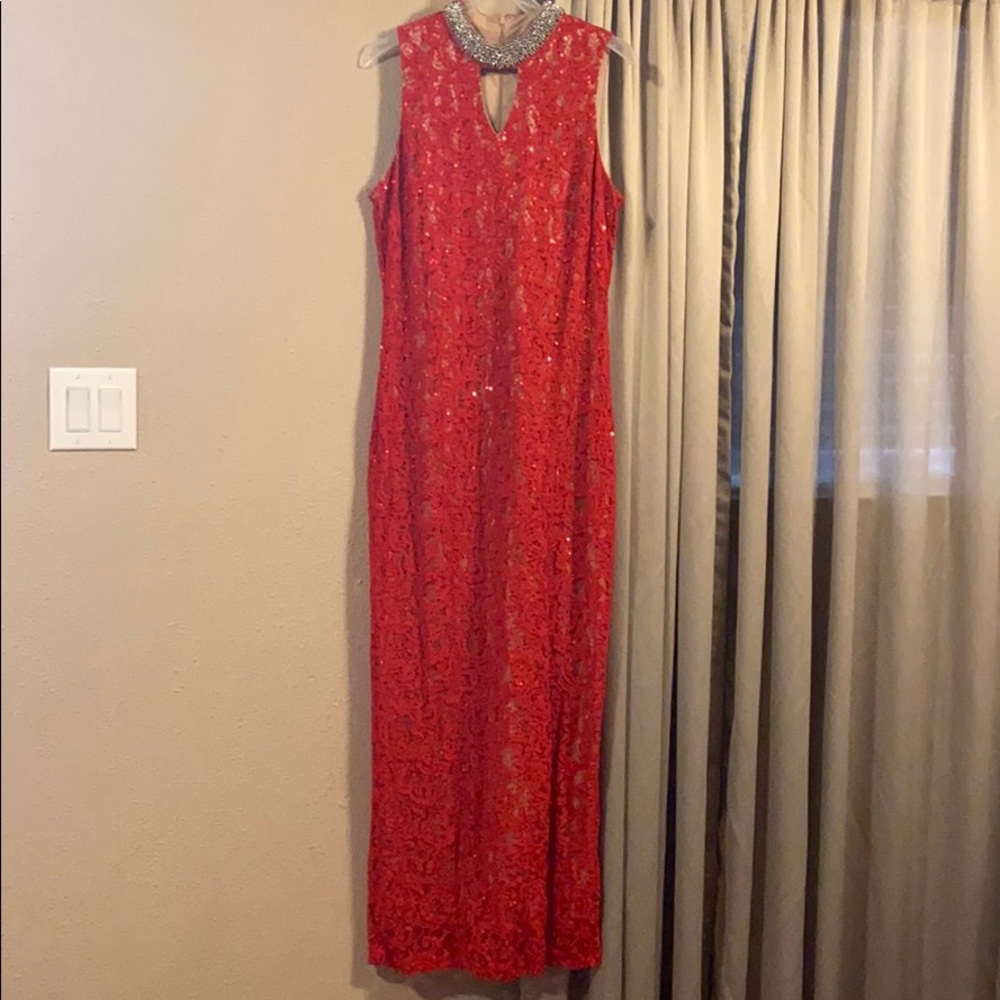 Red Formal Dress size 16